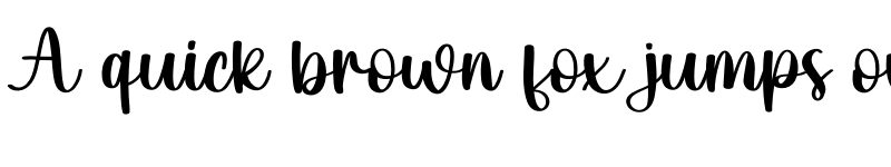 Preview of The Santa Regular font