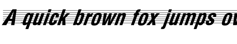 Preview of The-Score Normal font