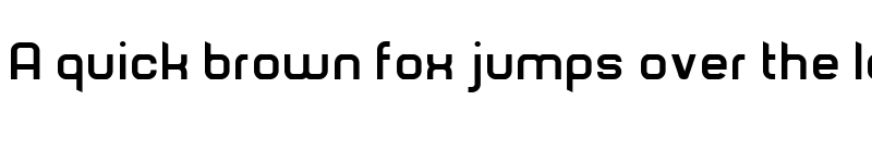 Preview of The Shift Regular font