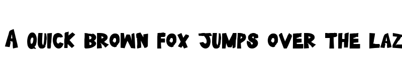 Preview of The Skateboarding Regular font