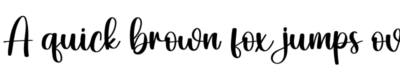 Preview of The Smile Regular font