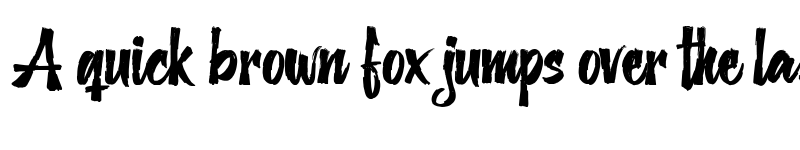 Preview of The Solitude Regular font