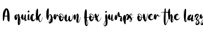 Preview of The Soulty Regular font