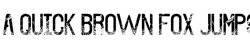 Preview of The Sound of Truth Grunge font