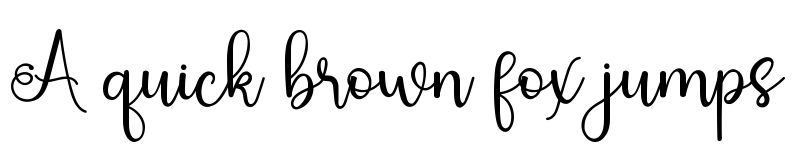 Preview of The Starlight Regular font