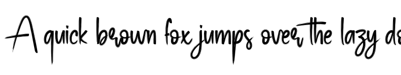 Preview of The Storybook Regular font