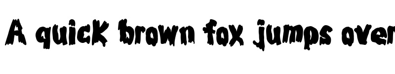 Preview of The Strange and Toxic Door Regular font
