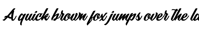 Preview of The Talkshow Regular font