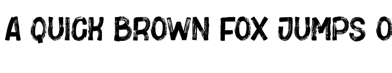 Preview of The Tiresome Regular font