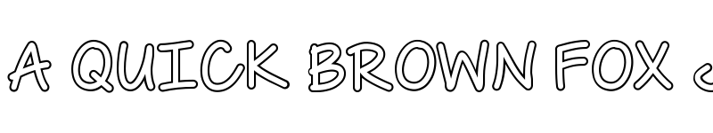 Preview of The Urban Way Hollow Hollow font