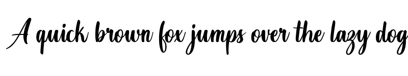 Preview of The Whisker Regular font