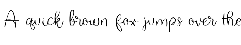 Preview of The Willyst Regular font