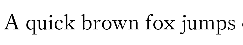 Preview of Theano Old Style Regular font