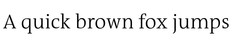Preview of TheAntiquaB Trial W3 Light font