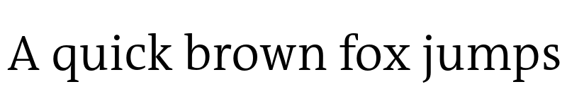 Preview of TheAntiquaB Trial W4 SemiLight font