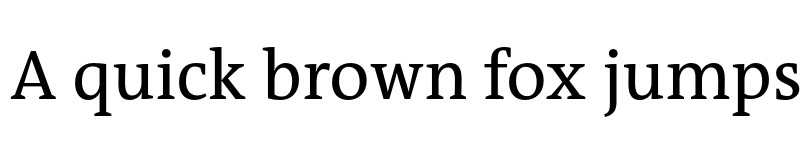 Preview of TheAntiquaB Trial W5 Plain font