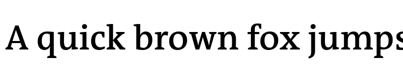 Preview of TheAntiquaB Trial W6 SemiBold font