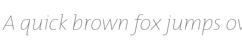 Preview of TheMix Hair Trial H16 Italic font