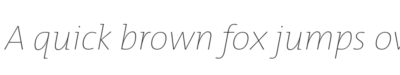 Preview of TheMix Hair Trial H20 Italic font