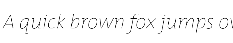 Preview of TheMix Hair Trial H25 Italic font