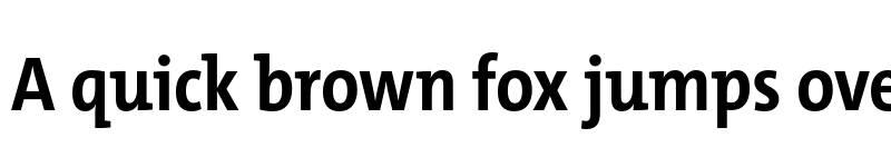 Preview of TheMix SCd Trial Bold font