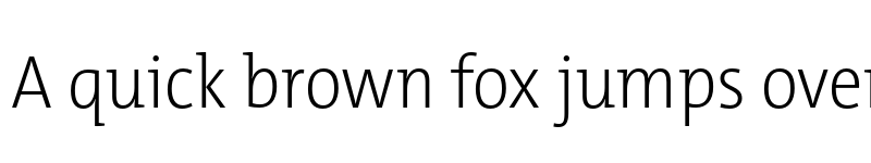 Preview of TheMix SCd Trial ExtraLight font