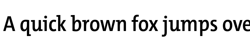 Preview of TheMix SCd Trial SemiBold font