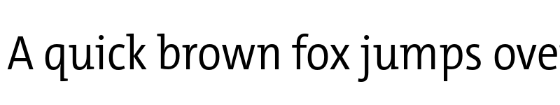 Preview of TheMix SCd Trial SemiLight font