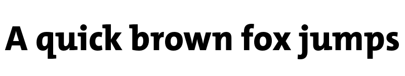 Preview of TheMix Trial ExtraBold font