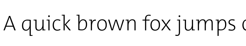 Preview of TheMix Trial ExtraLight font