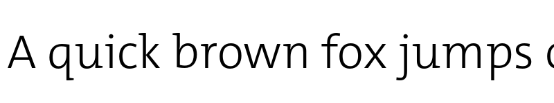 Preview of TheMix Trial Light font