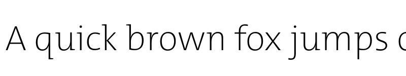 Preview of TheMix Trial UltraLight font