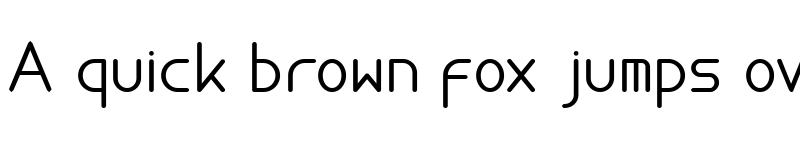 Preview of THEONE Medium font