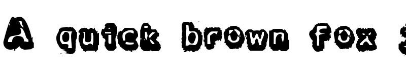 Preview of there goes the neighborhood Regular font