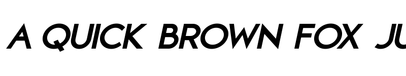 Preview of Thermidava Black Italic font