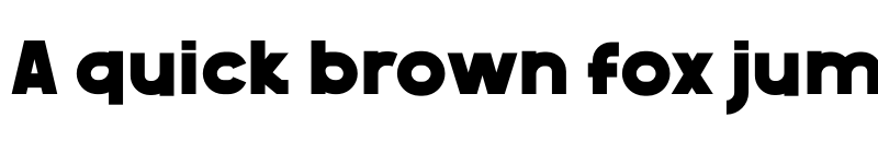 Preview of Therok Bold Personal font