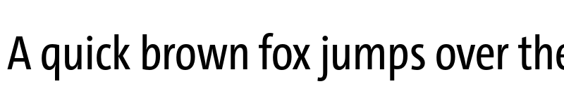 Preview of TheSans Cd Trial Plain font