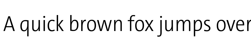 Preview of TheSans SCd Trial Light font