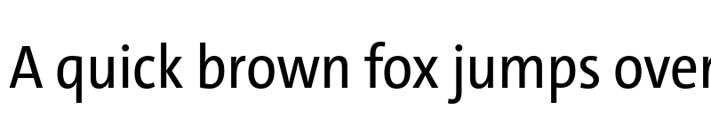 Preview of TheSans SCd Trial Plain font