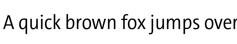 Preview of TheSans SCd Trial SemiLight font