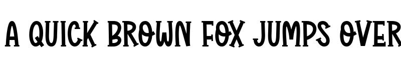 Preview of Thick Bunny Regular font