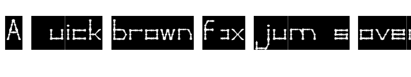 Preview of Thin Decorative-Inverse Regular font