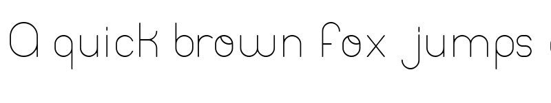 Preview of Thinfont Thinfonthin font
