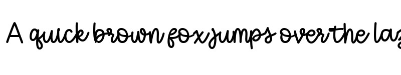 Preview of Thinking Outloud Regular font