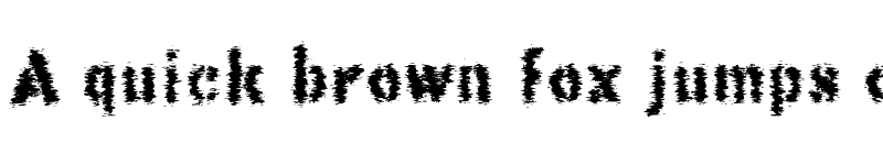 Preview of This Corrosion Regular font