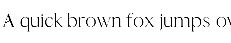 Preview of Thomas Mag Regular font