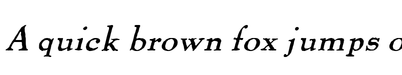 Preview of Thomas Paine Italic font