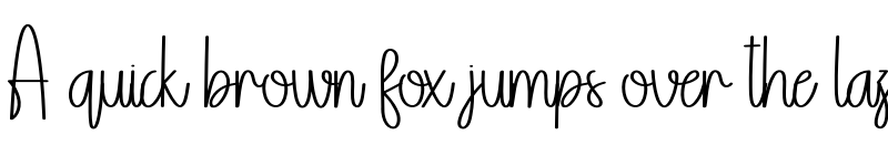 Preview of Thomas Soul Regular font