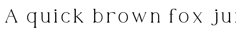 Preview of THORIN Regular font