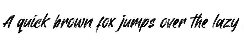 Preview of ThornyRock Regular font